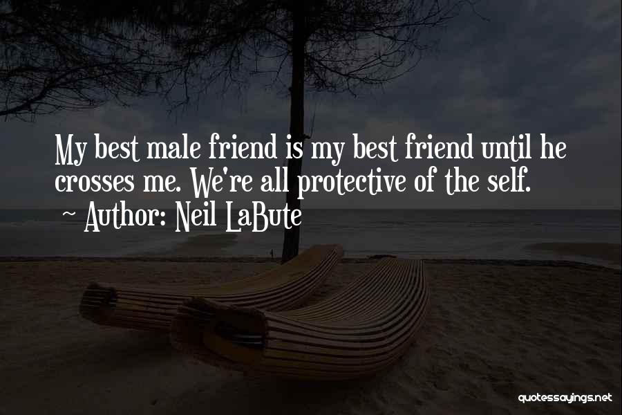 Neil LaBute Quotes: My Best Male Friend Is My Best Friend Until He Crosses Me. We're All Protective Of The Self.