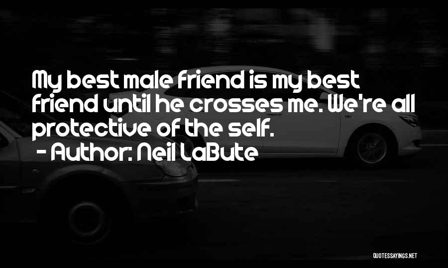 Neil LaBute Quotes: My Best Male Friend Is My Best Friend Until He Crosses Me. We're All Protective Of The Self.