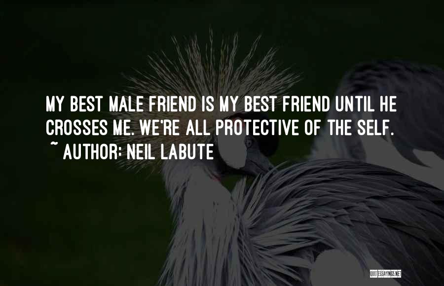 Neil LaBute Quotes: My Best Male Friend Is My Best Friend Until He Crosses Me. We're All Protective Of The Self.