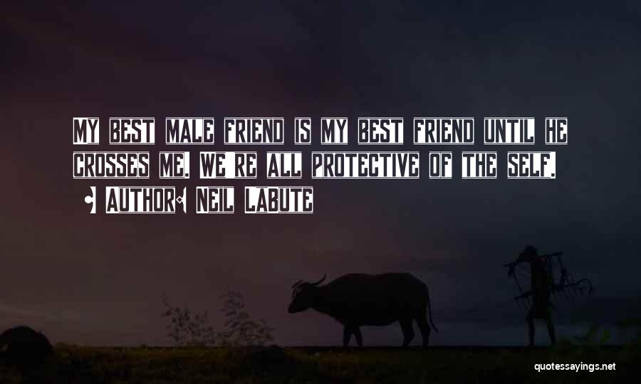 Neil LaBute Quotes: My Best Male Friend Is My Best Friend Until He Crosses Me. We're All Protective Of The Self.