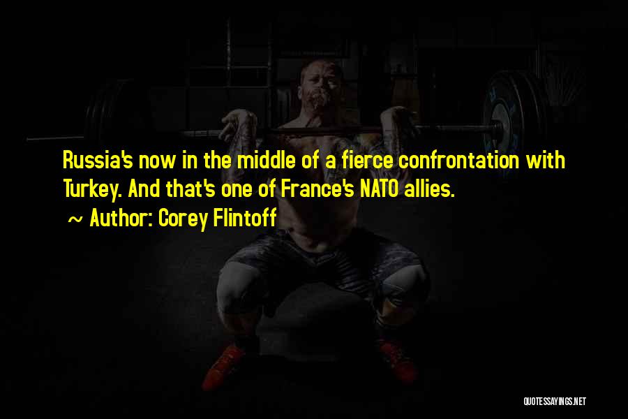 Corey Flintoff Quotes: Russia's Now In The Middle Of A Fierce Confrontation With Turkey. And That's One Of France's Nato Allies.