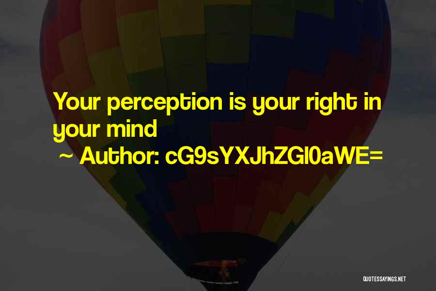 CG9sYXJhZGl0aWE= Quotes: Your Perception Is Your Right In Your Mind