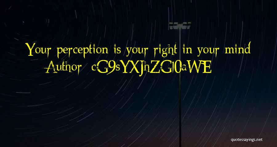 CG9sYXJhZGl0aWE= Quotes: Your Perception Is Your Right In Your Mind