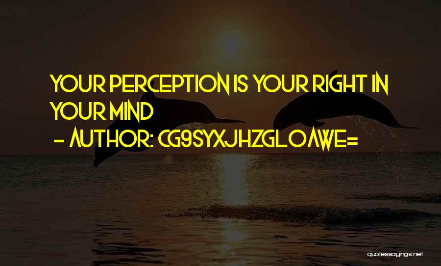 CG9sYXJhZGl0aWE= Quotes: Your Perception Is Your Right In Your Mind