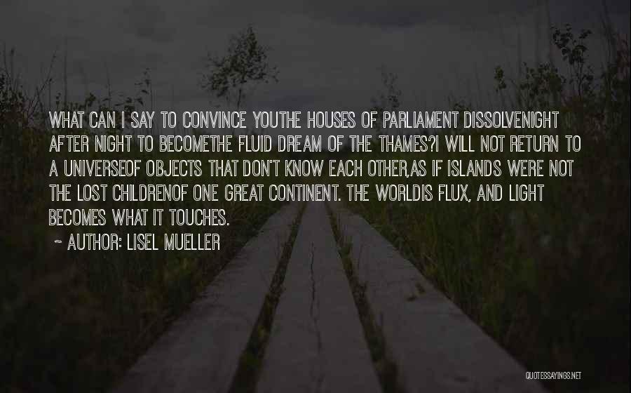 Lisel Mueller Quotes: What Can I Say To Convince Youthe Houses Of Parliament Dissolvenight After Night To Becomethe Fluid Dream Of The Thames?i