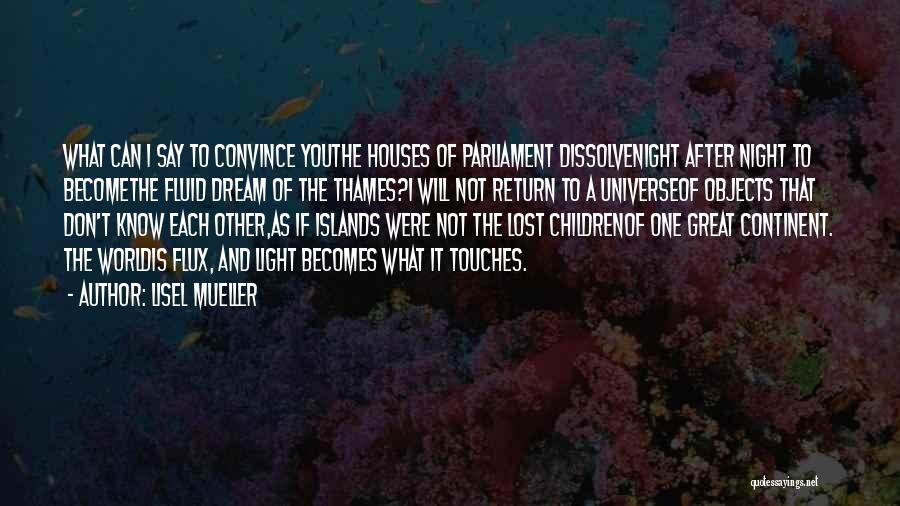 Lisel Mueller Quotes: What Can I Say To Convince Youthe Houses Of Parliament Dissolvenight After Night To Becomethe Fluid Dream Of The Thames?i