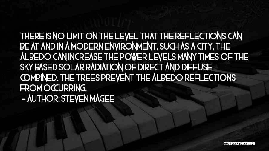 Steven Magee Quotes: There Is No Limit On The Level That The Reflections Can Be At And In A Modern Environment, Such As