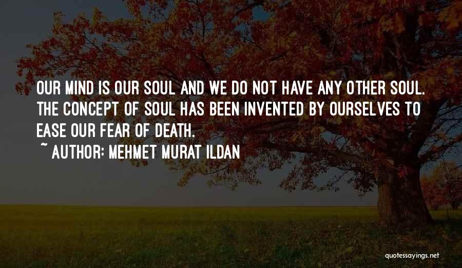 Mehmet Murat Ildan Quotes: Our Mind Is Our Soul And We Do Not Have Any Other Soul. The Concept Of Soul Has Been Invented