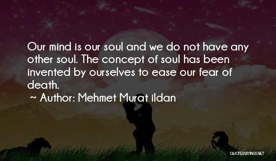 Mehmet Murat Ildan Quotes: Our Mind Is Our Soul And We Do Not Have Any Other Soul. The Concept Of Soul Has Been Invented