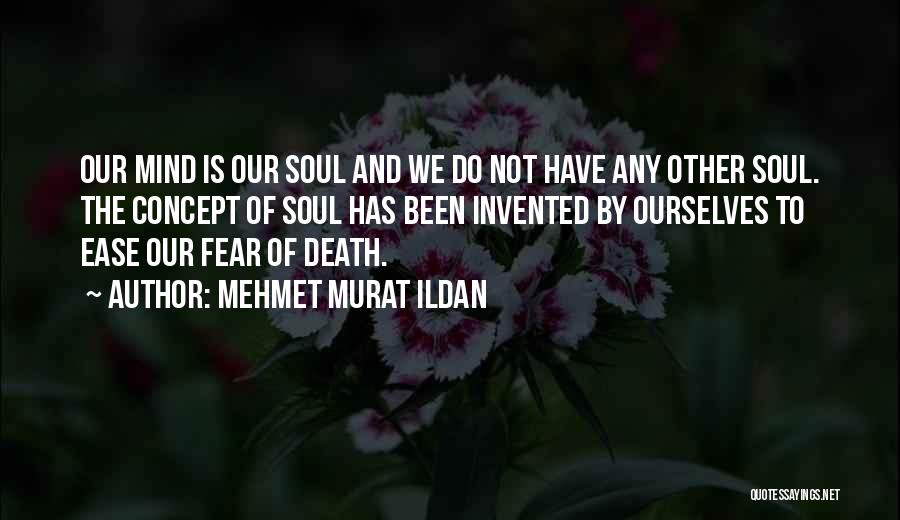 Mehmet Murat Ildan Quotes: Our Mind Is Our Soul And We Do Not Have Any Other Soul. The Concept Of Soul Has Been Invented