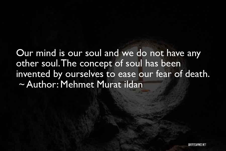 Mehmet Murat Ildan Quotes: Our Mind Is Our Soul And We Do Not Have Any Other Soul. The Concept Of Soul Has Been Invented