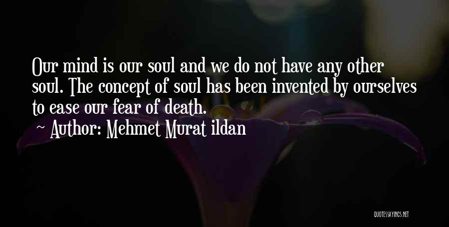 Mehmet Murat Ildan Quotes: Our Mind Is Our Soul And We Do Not Have Any Other Soul. The Concept Of Soul Has Been Invented