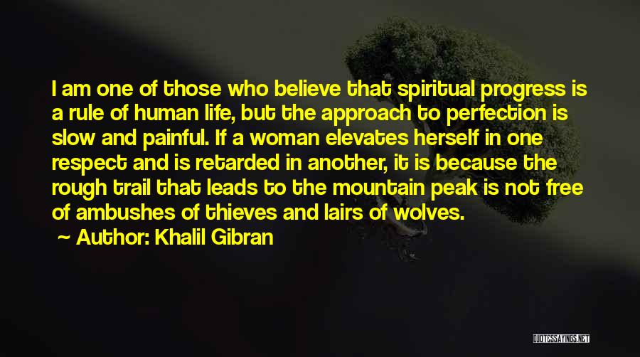 Khalil Gibran Quotes: I Am One Of Those Who Believe That Spiritual Progress Is A Rule Of Human Life, But The Approach To