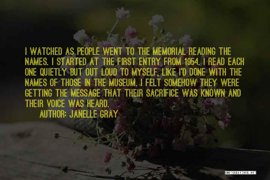 9/11/01 Memorial Quotes By Janelle Gray