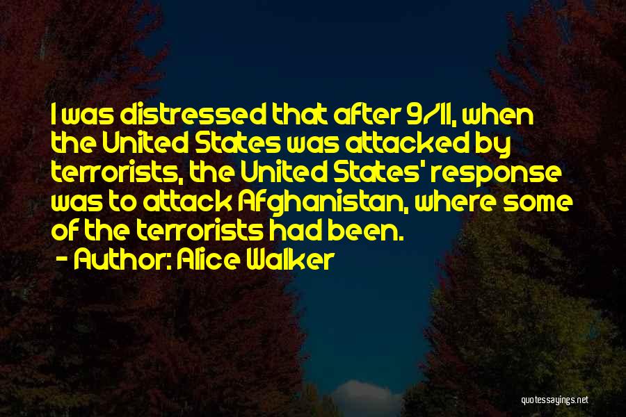 9/11 Attack Quotes By Alice Walker