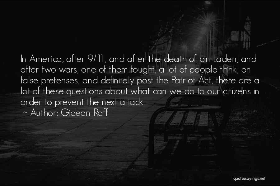 9/11 Attack Quotes By Gideon Raff