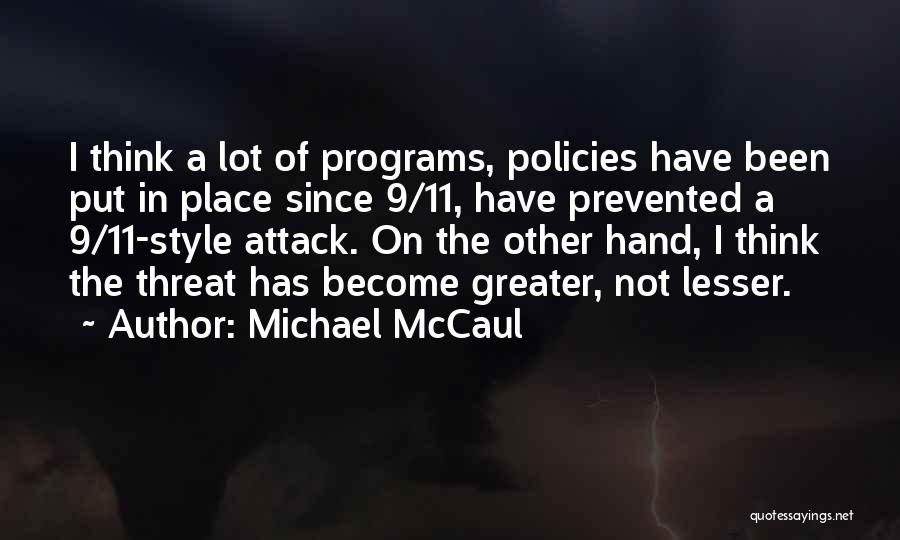 9/11 Attack Quotes By Michael McCaul