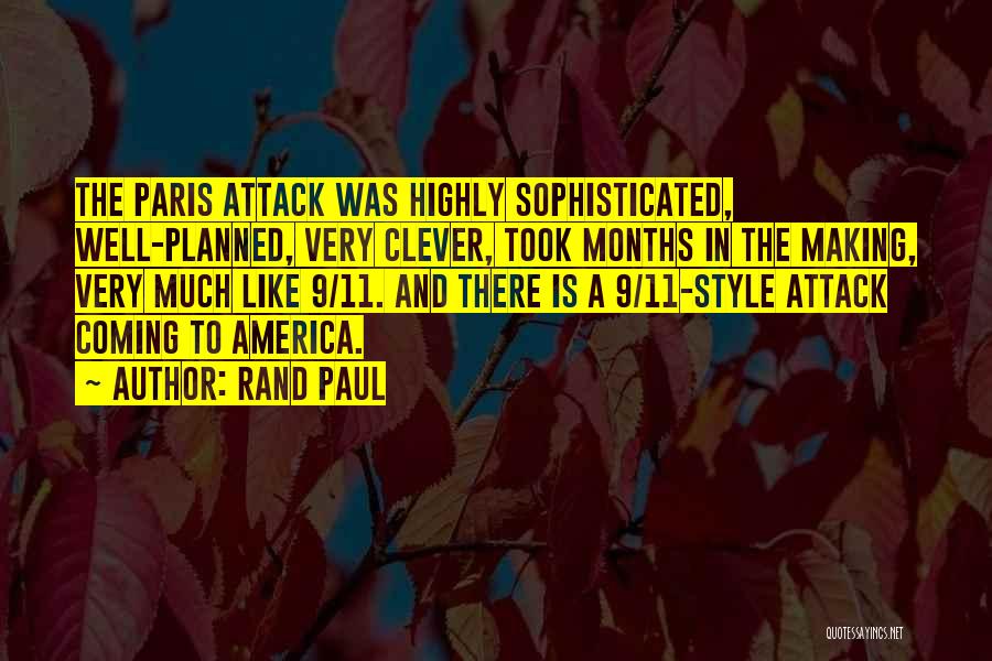 9/11 Attack Quotes By Rand Paul