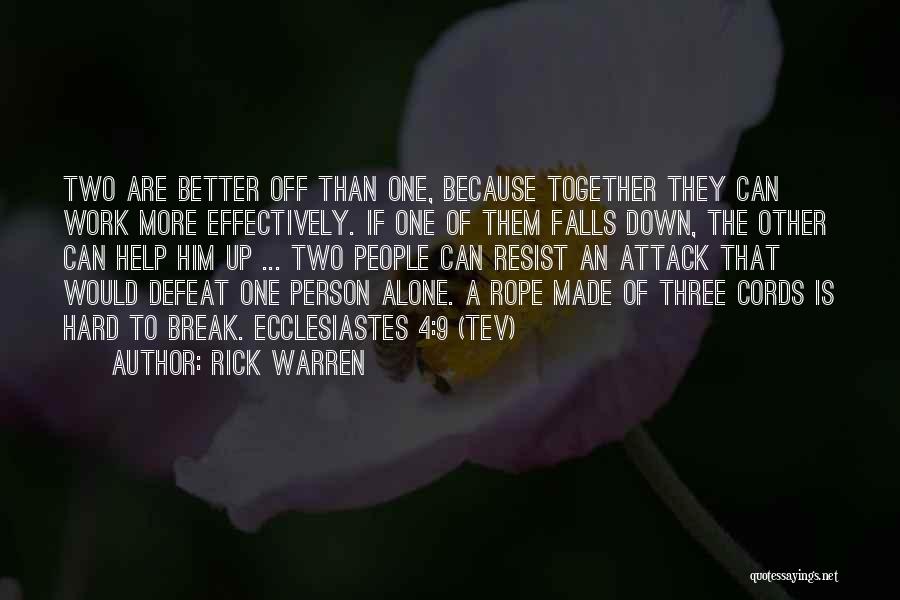 9/11 Attack Quotes By Rick Warren