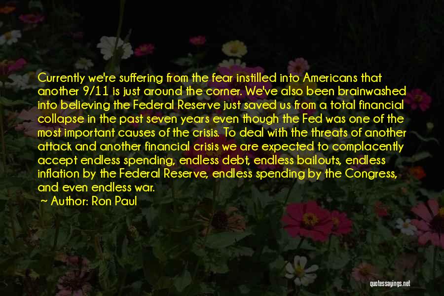 9/11 Attack Quotes By Ron Paul