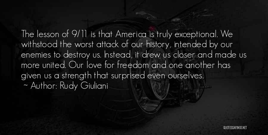 9/11 Attack Quotes By Rudy Giuliani