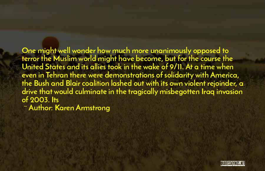 9 11 Bush Quotes By Karen Armstrong