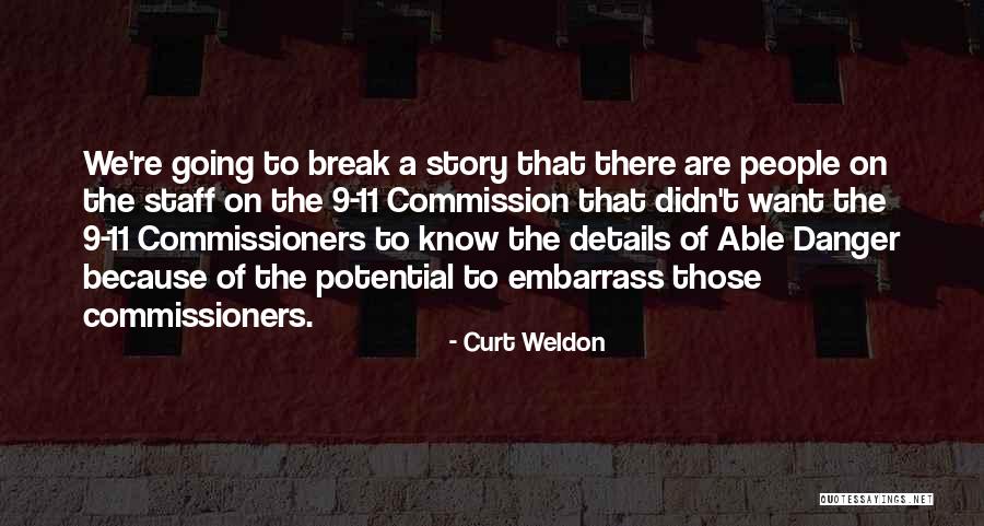 9/11 Commission Quotes By Curt Weldon