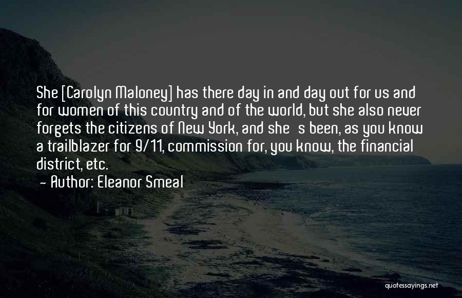 9/11 Commission Quotes By Eleanor Smeal