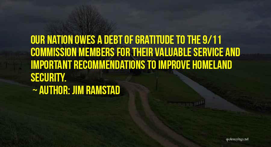 9/11 Commission Quotes By Jim Ramstad