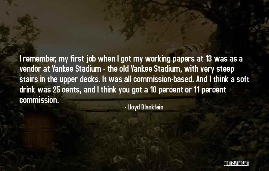 9/11 Commission Quotes By Lloyd Blankfein