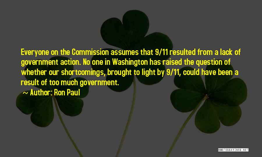 9/11 Commission Quotes By Ron Paul