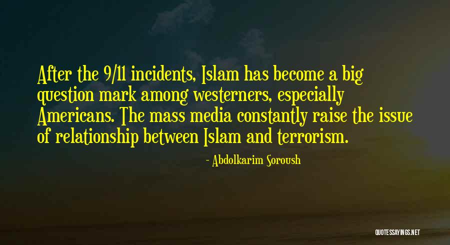 9/11 Quotes By Abdolkarim Soroush 9/11 Quotes By Abdolkarim Soroush
