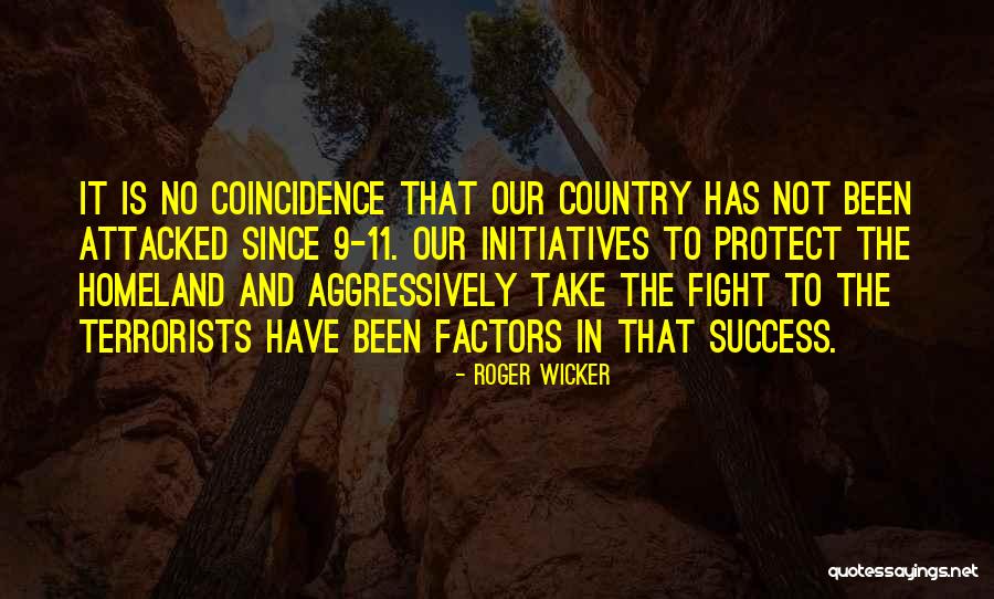 9/11 Terrorists Quotes By Roger Wicker