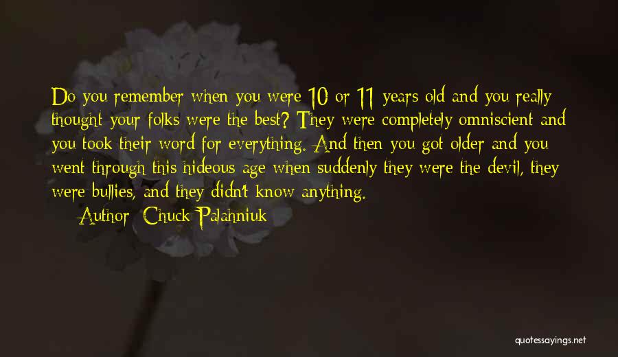 9 11 To Remember Quotes By Chuck Palahniuk