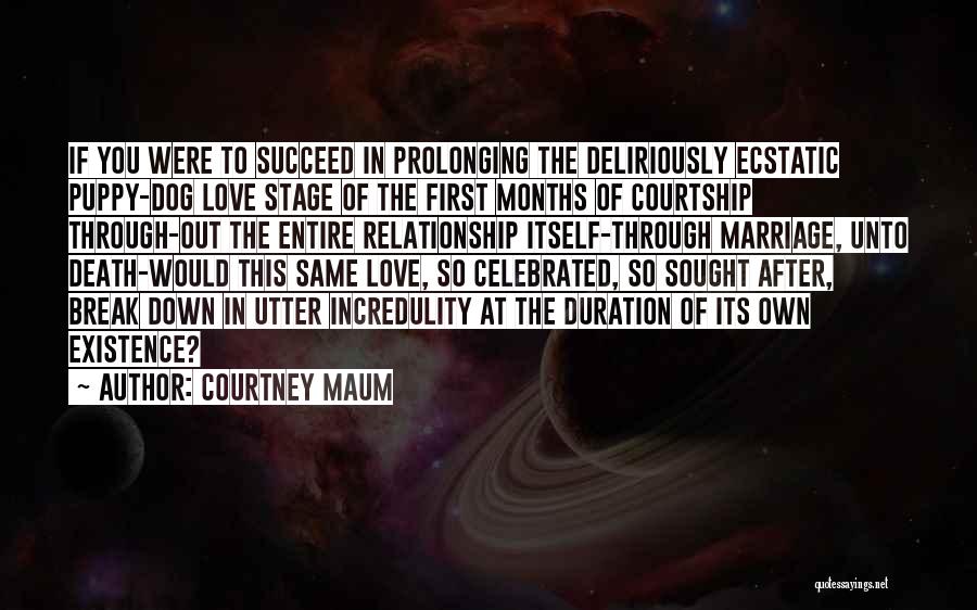 9 Months Love Quotes By Courtney Maum