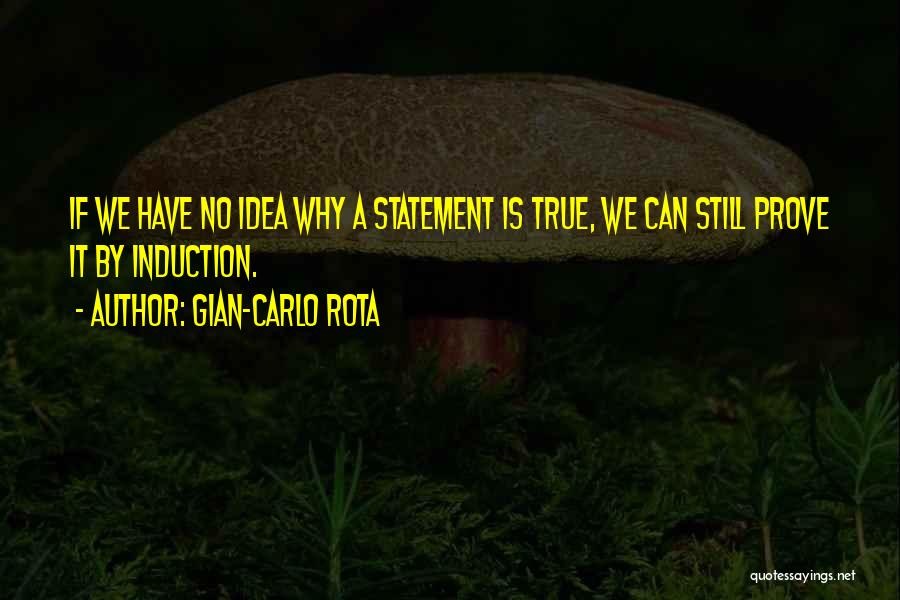 9 Rota Quotes By Gian-Carlo Rota