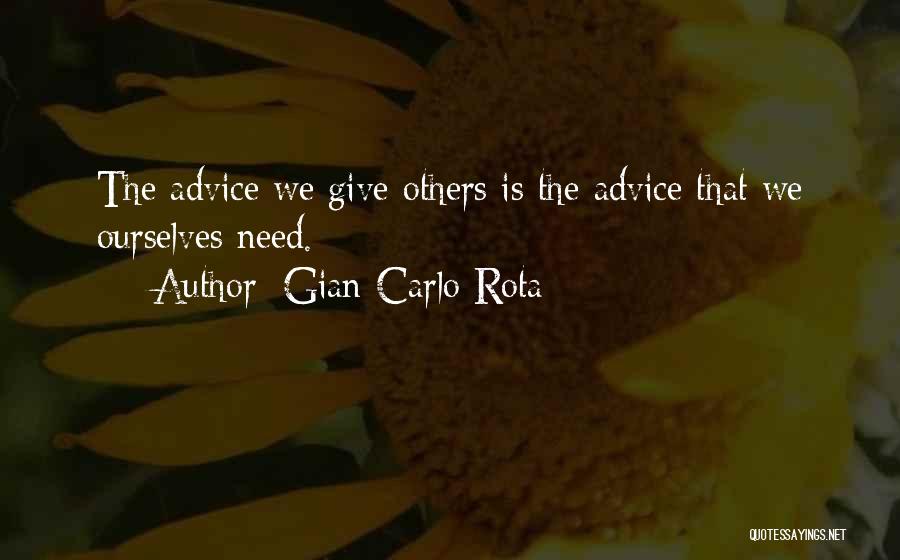 9 Rota Quotes By Gian-Carlo Rota