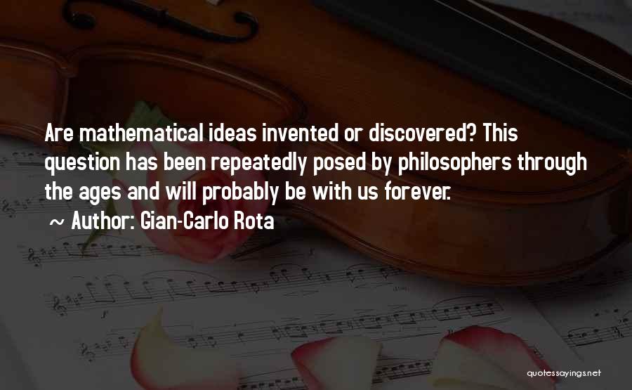 9 Rota Quotes By Gian-Carlo Rota 9 Rota Quotes By Gian-Carlo Rota