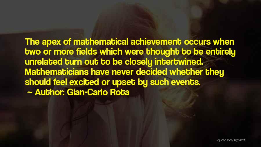 9 Rota Quotes By Gian-Carlo Rota 9 Rota Quotes By Gian-Carlo Rota