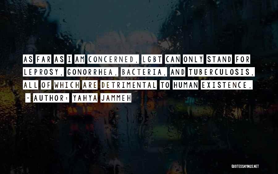 Yahya Jammeh Quotes: As Far As I Am Concerned, Lgbt Can Only Stand For Leprosy, Gonorrhea, Bacteria, And Tuberculosis, All Of Which Are