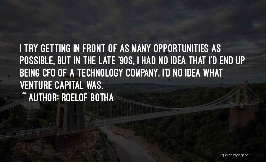 90s Quotes By Roelof Botha