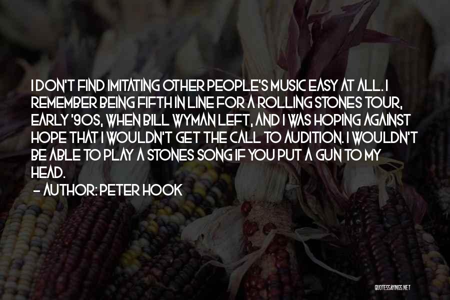 90s R&b Song Quotes By Peter Hook