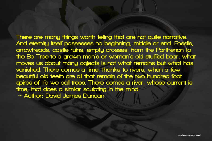 David James Duncan Quotes: There Are Many Things Worth Telling That Are Not Quite Narrative. And Eternity Itself Possesses No Beginning, Middle Or End.