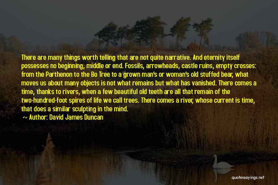 David James Duncan Quotes: There Are Many Things Worth Telling That Are Not Quite Narrative. And Eternity Itself Possesses No Beginning, Middle Or End.