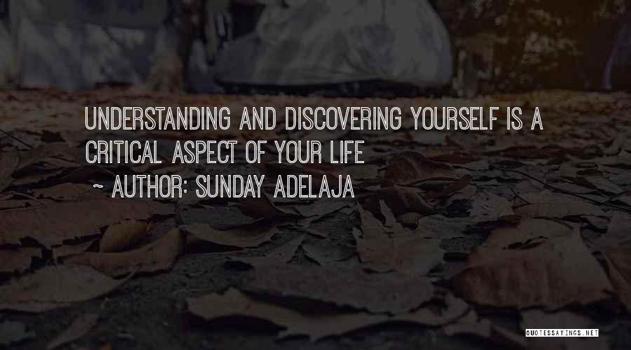 Sunday Adelaja Quotes: Understanding And Discovering Yourself Is A Critical Aspect Of Your Life