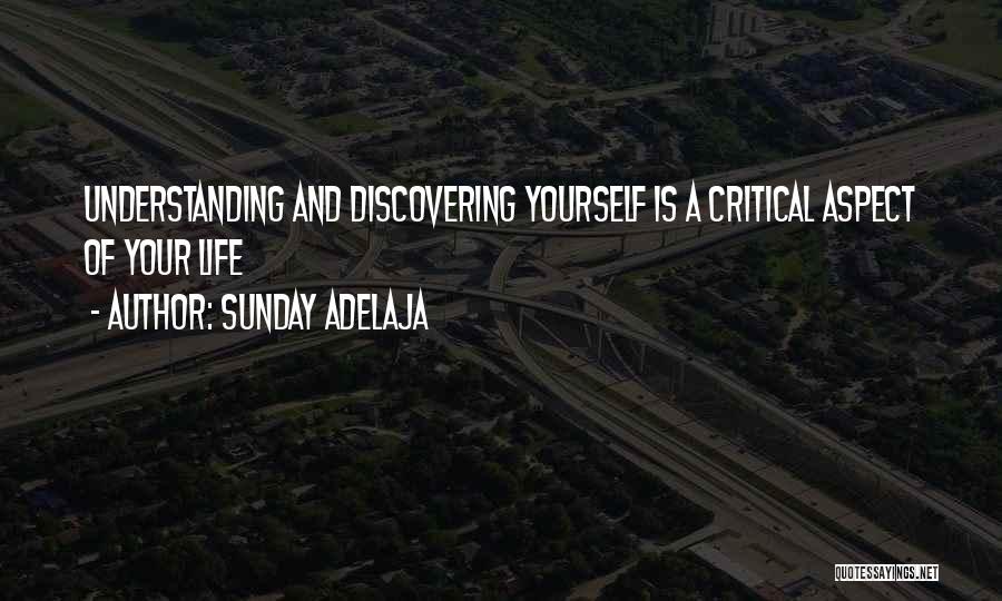 Sunday Adelaja Quotes: Understanding And Discovering Yourself Is A Critical Aspect Of Your Life