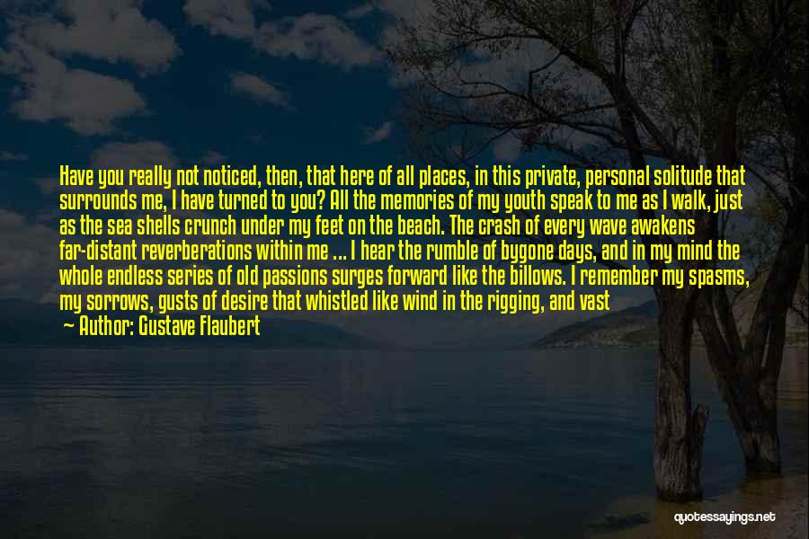 Gustave Flaubert Quotes: Have You Really Not Noticed, Then, That Here Of All Places, In This Private, Personal Solitude That Surrounds Me, I