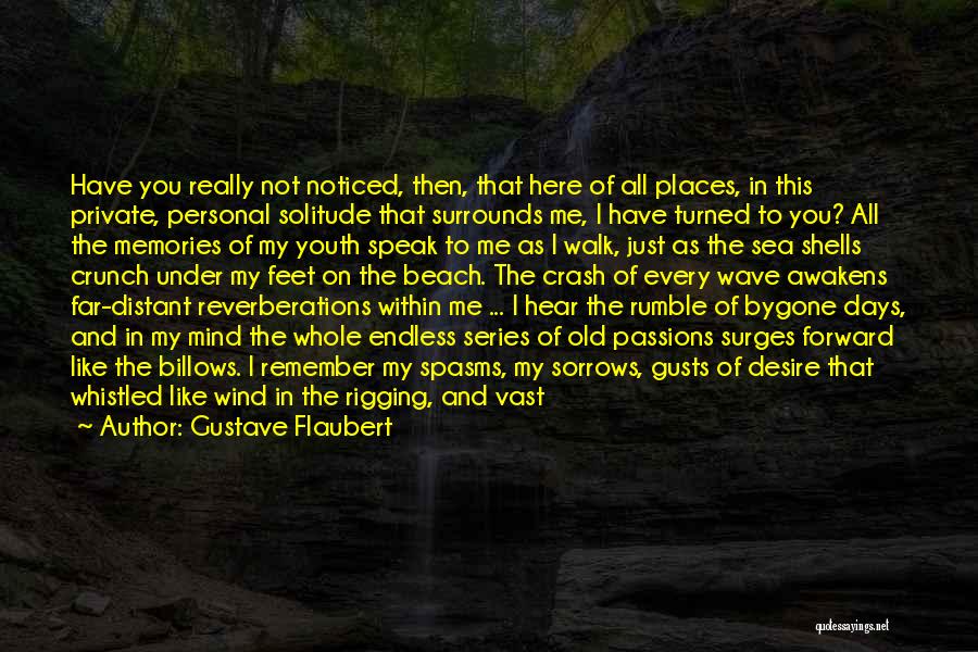 Gustave Flaubert Quotes: Have You Really Not Noticed, Then, That Here Of All Places, In This Private, Personal Solitude That Surrounds Me, I