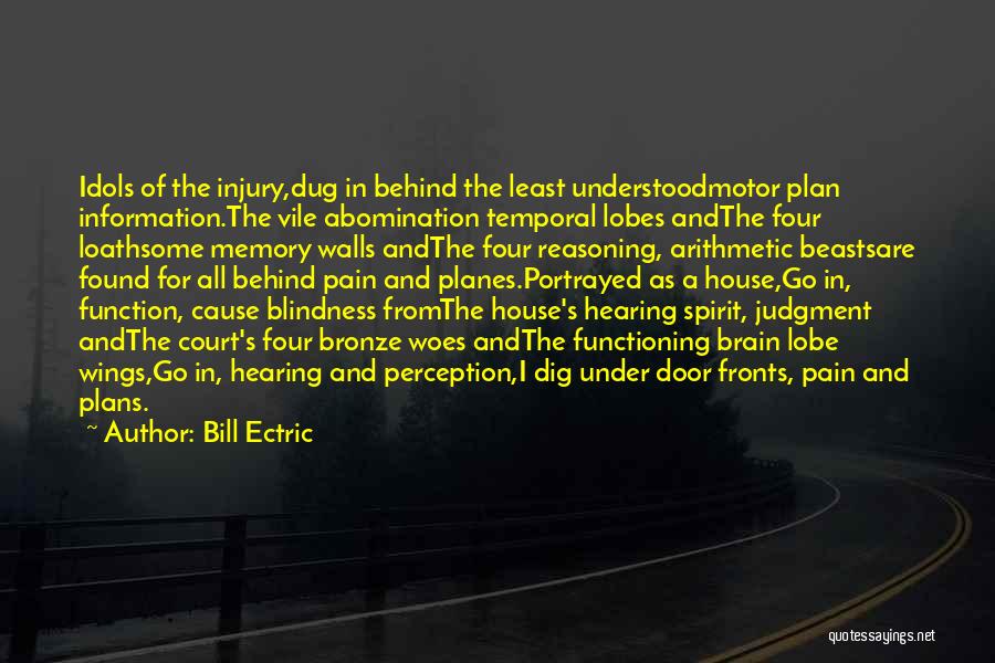 Bill Ectric Quotes: Idols Of The Injury,dug In Behind The Least Understoodmotor Plan Information.the Vile Abomination Temporal Lobes Andthe Four Loathsome Memory Walls