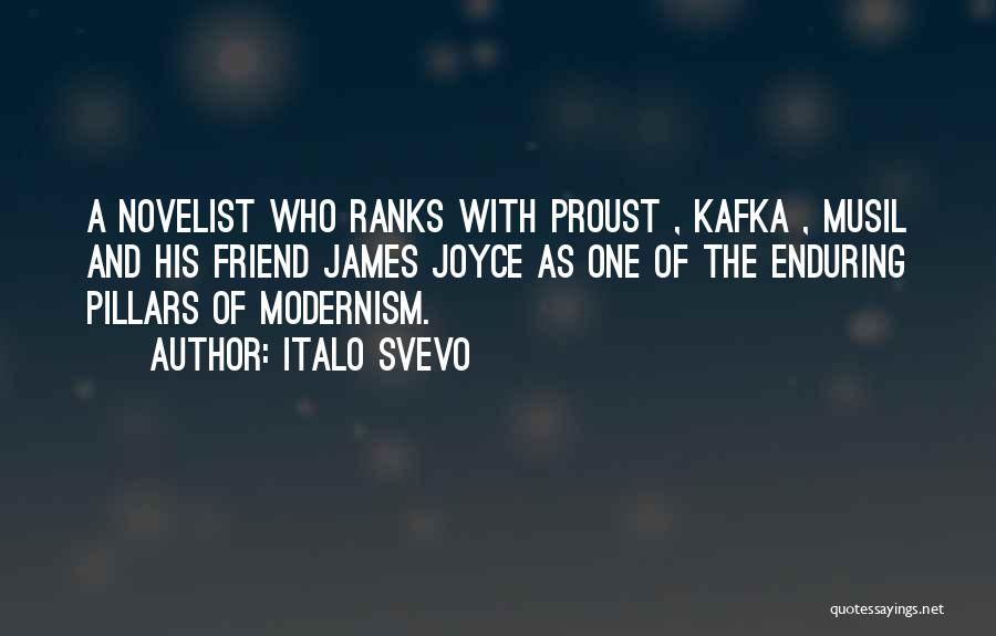Italo Svevo Quotes: A Novelist Who Ranks With Proust , Kafka , Musil And His Friend James Joyce As One Of The Enduring